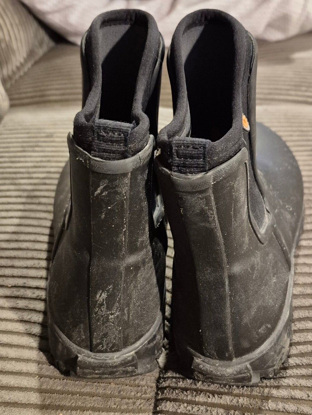 BOGS Sauvie Women's Waterproof Black Boots Size 7 - Picture 4 of 11